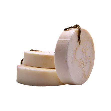 Handgemachte Seife mit Luffa „Vanille-Kokos“